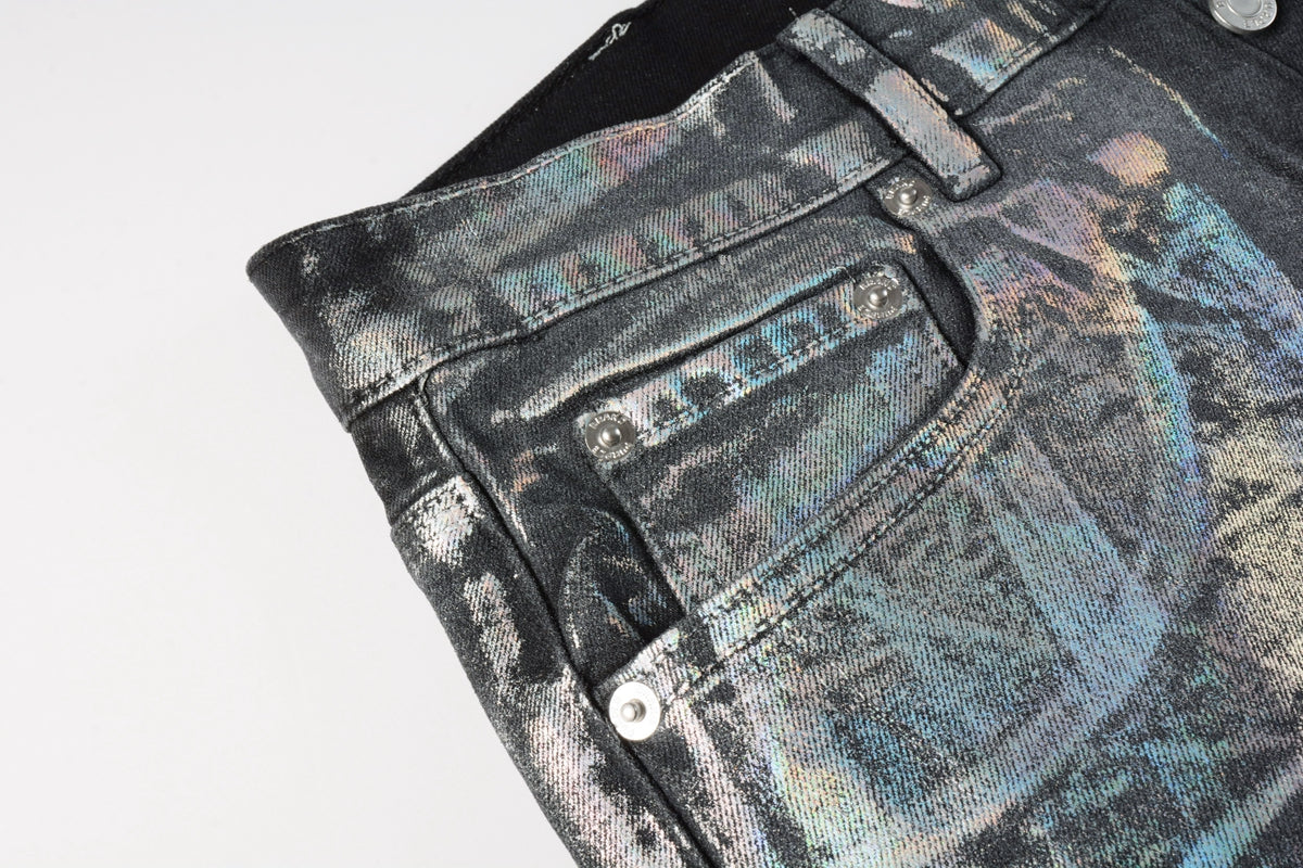 AM-Men's short jeans 5028