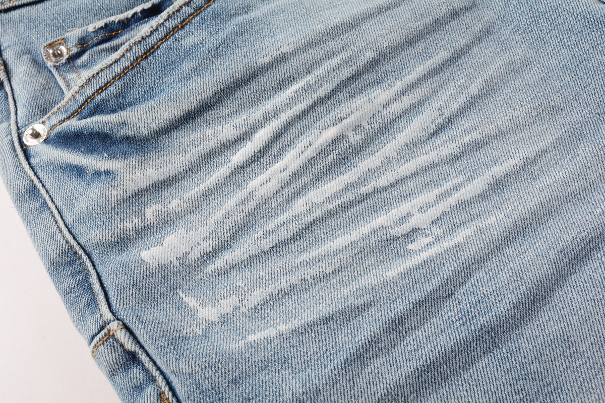 AM-Men's short jeans 5091