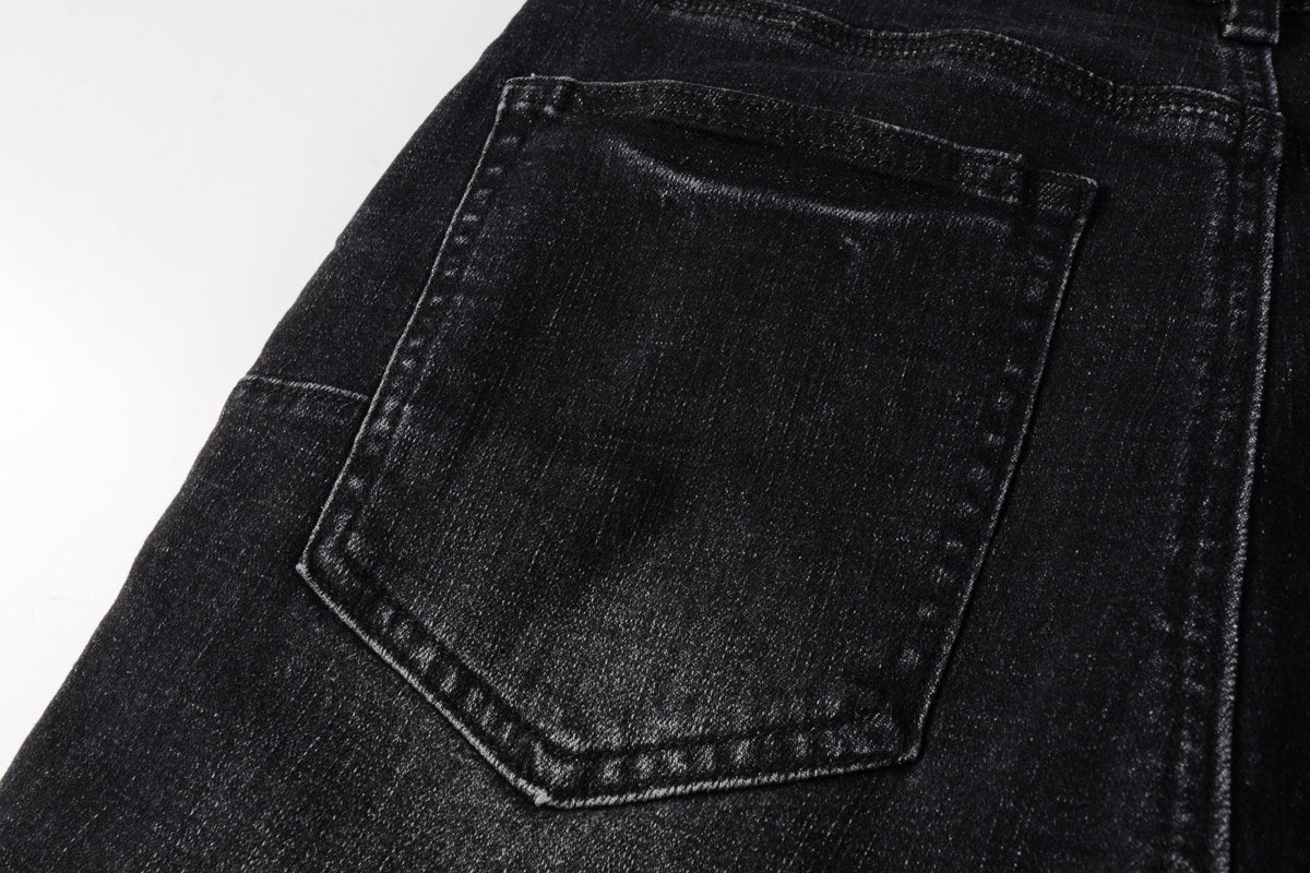 AM-Men's short jeans 5085