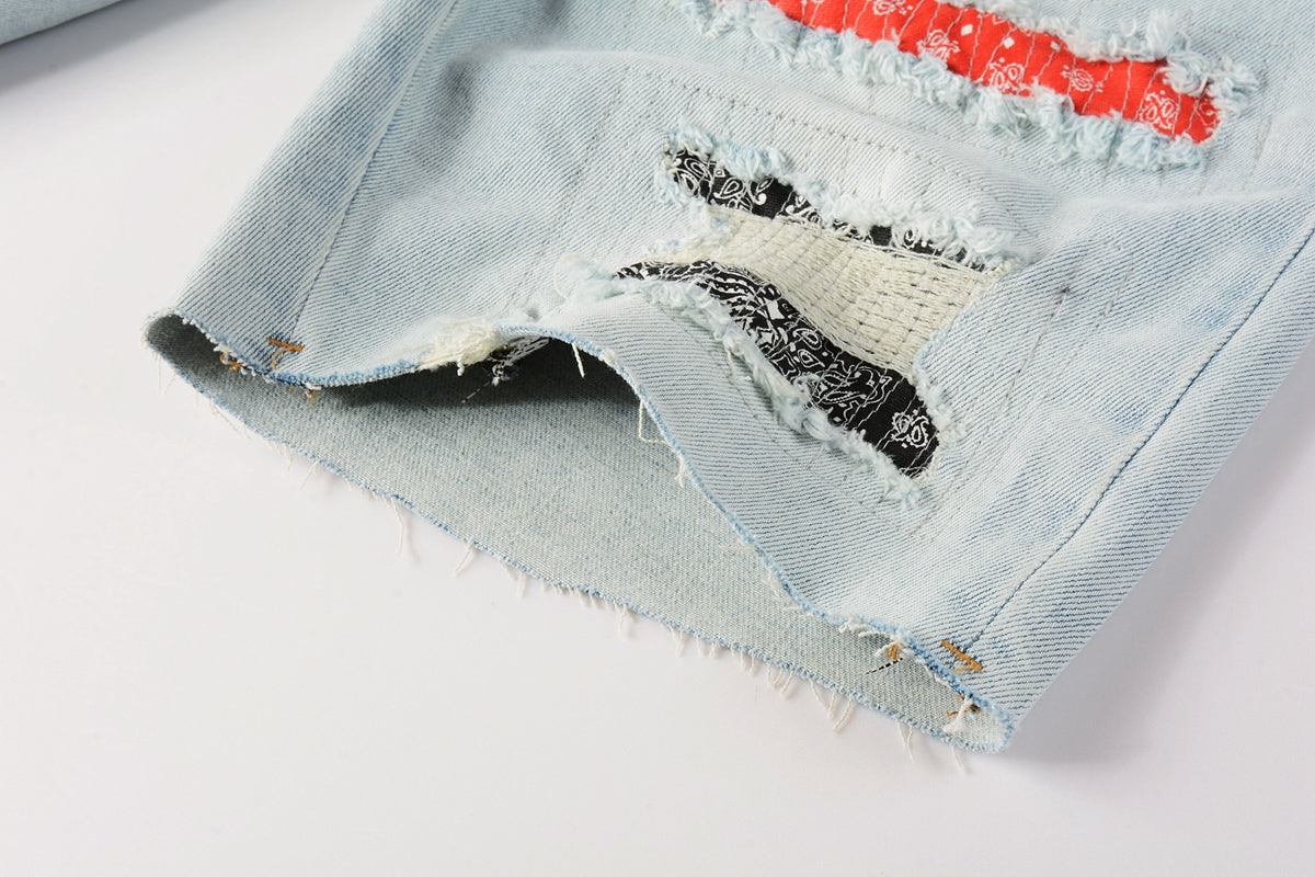 AM-Men's short jeans 5067