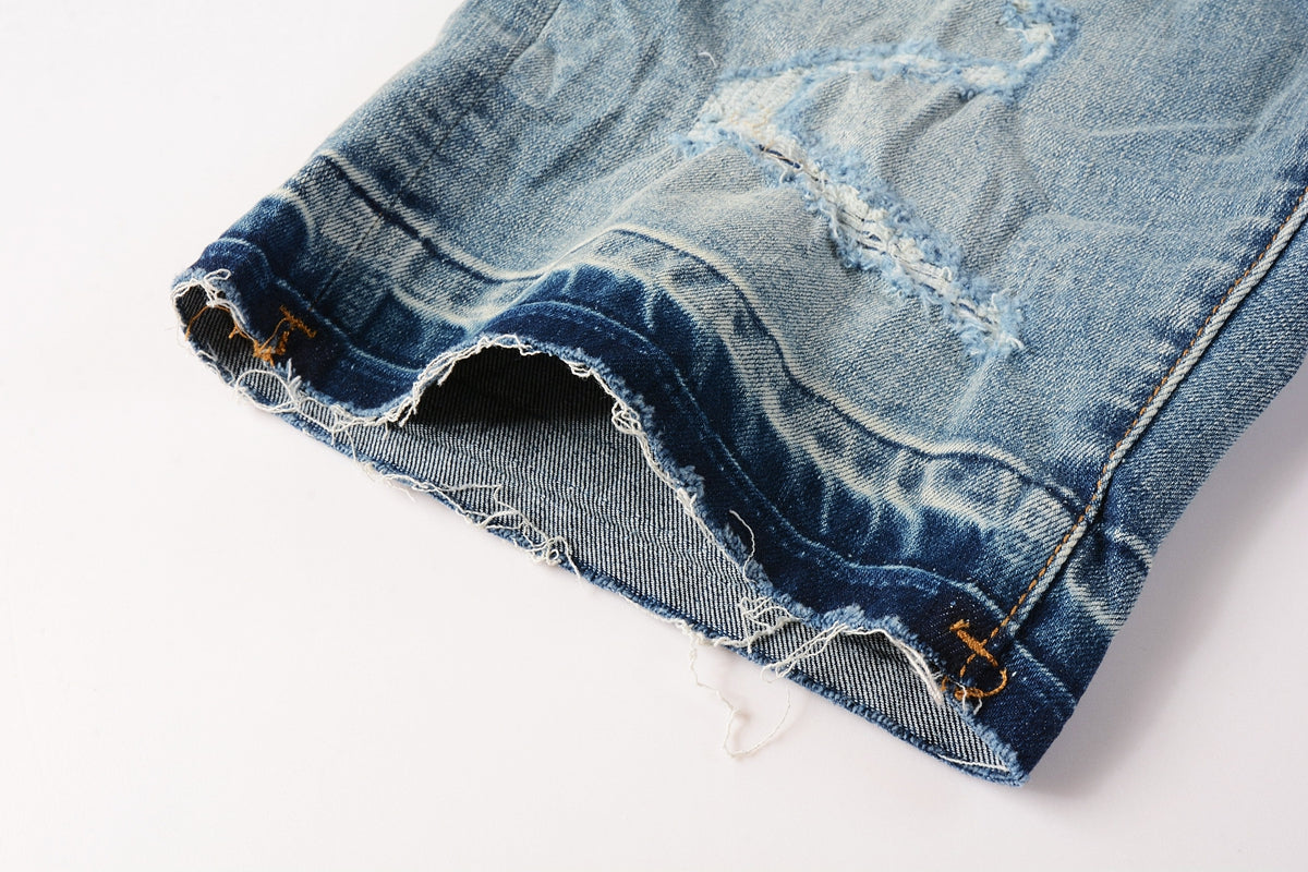 AM-Men's short jeans 5013
