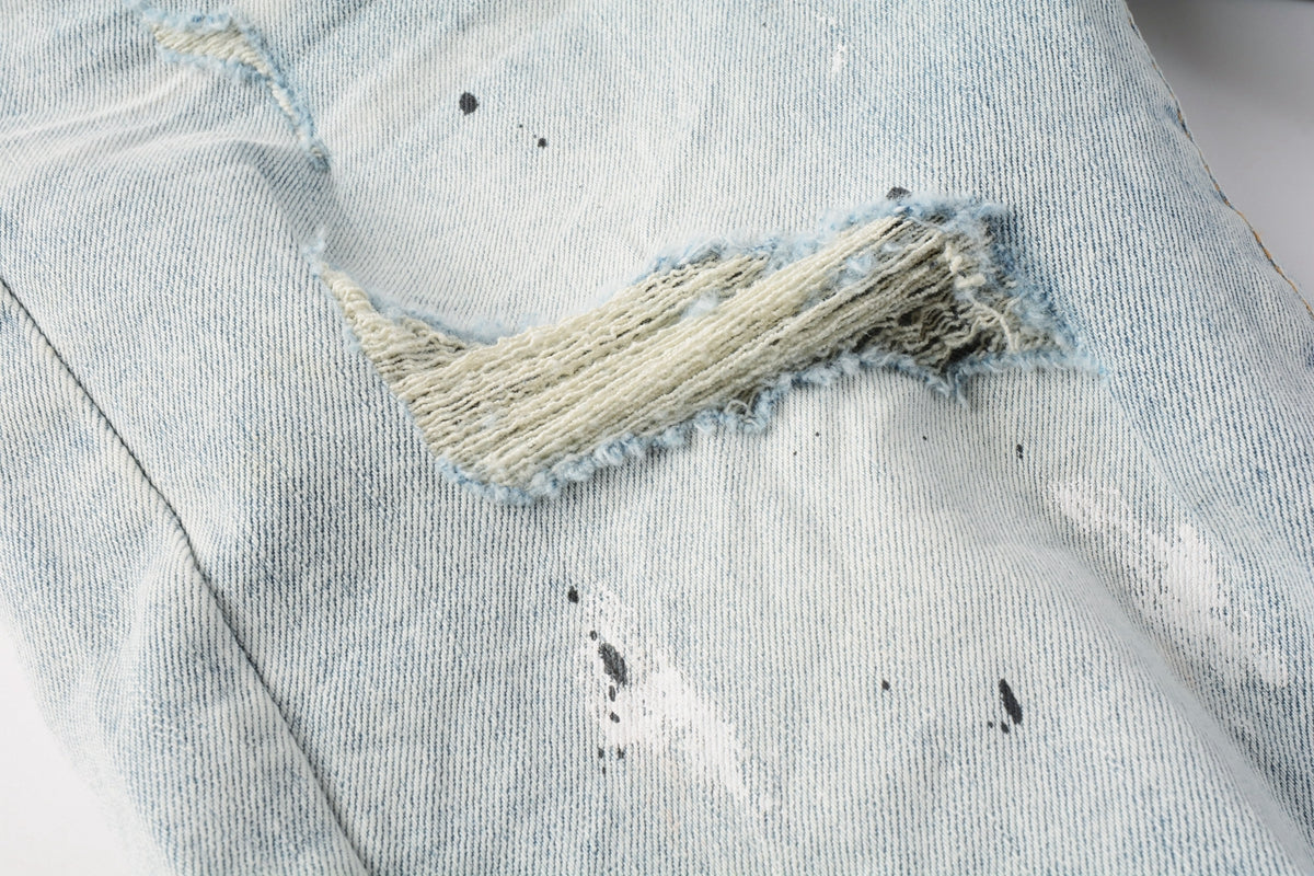 AM-Men's short jeans 5006