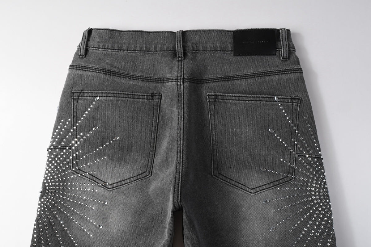 AM-Men's short jeans 5094