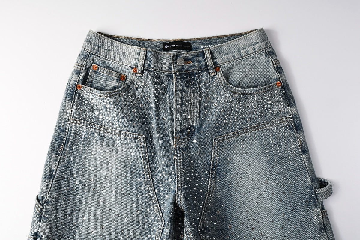 AM-Men's short jeans 5097