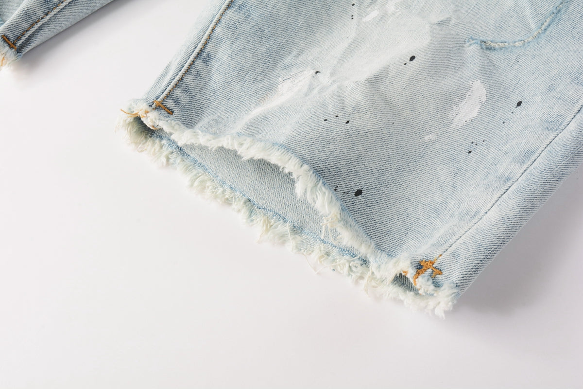 AM-Men's short jeans 5006