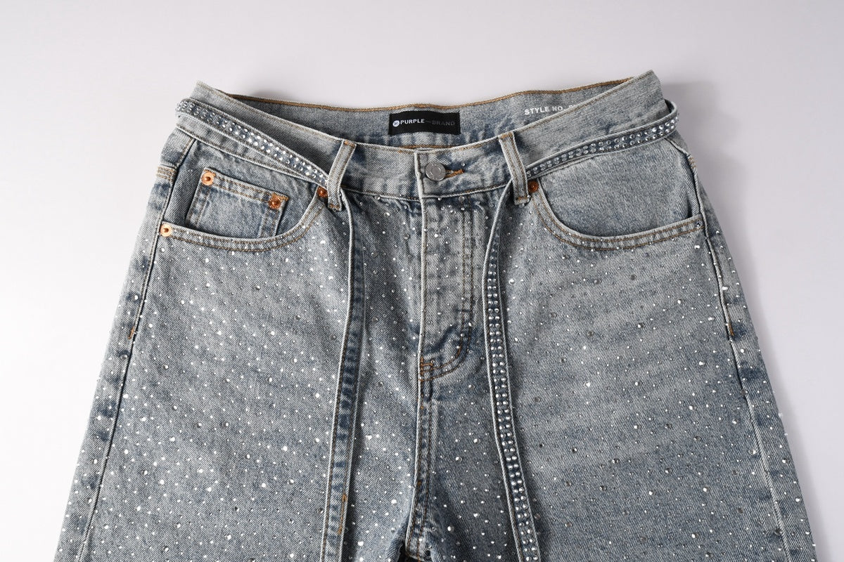 AM-Men's short jeans 5096