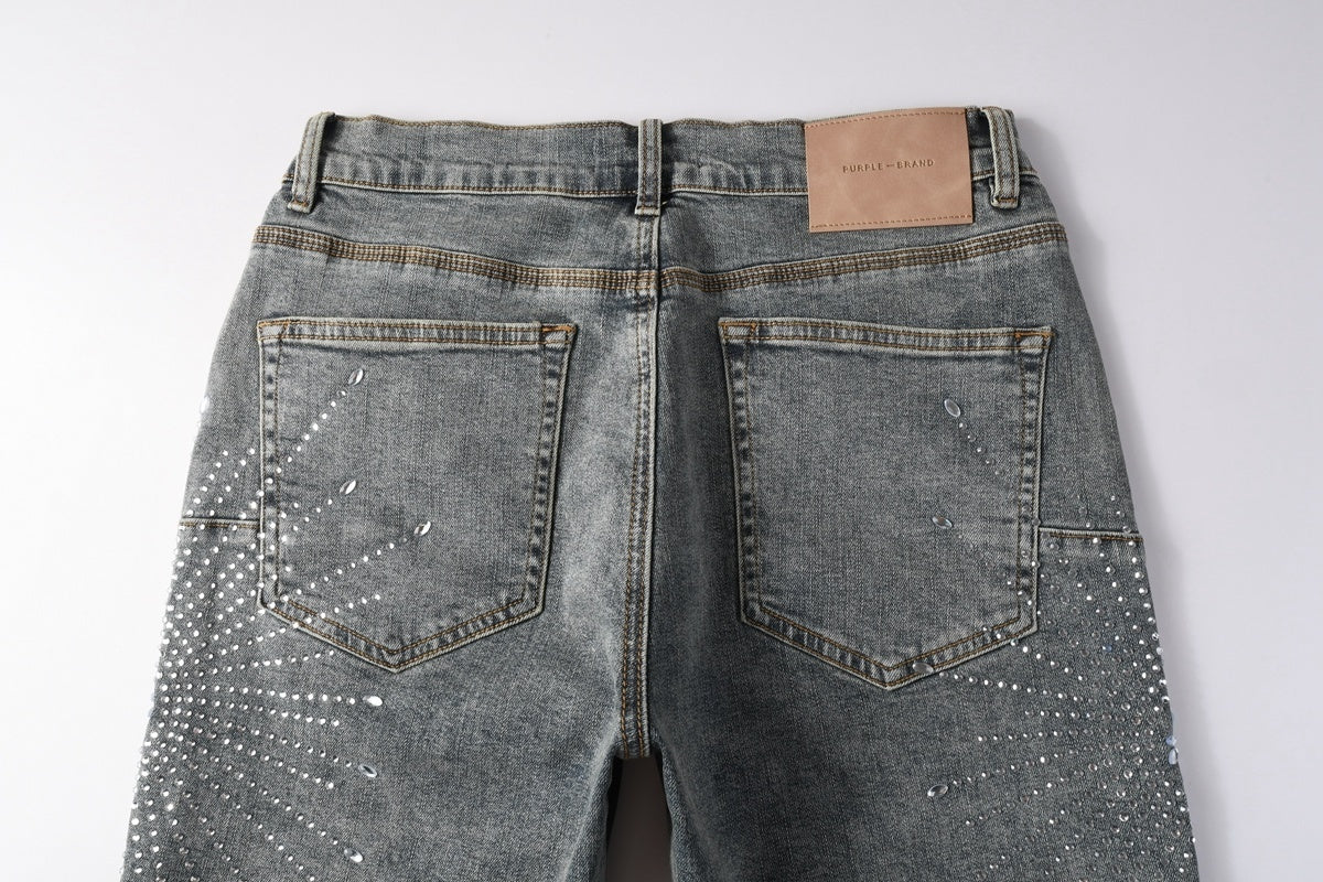 AM-Men's short jeans 5093
