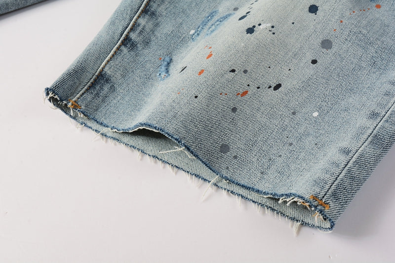 AM-Men's short jeans 5071
