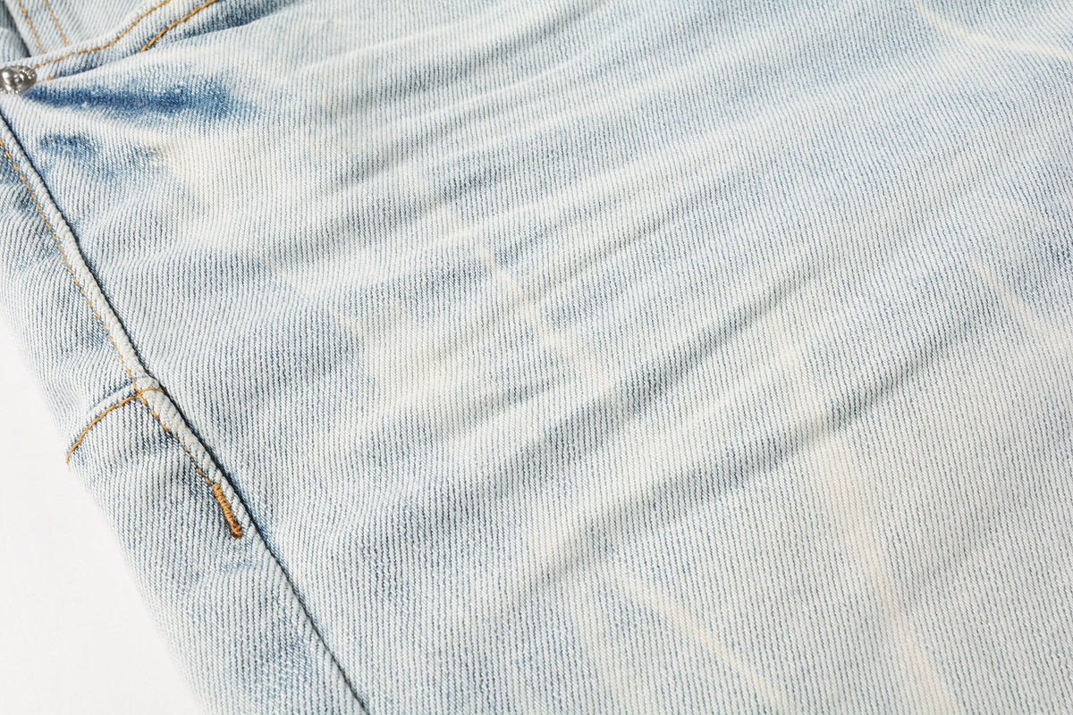 AM-Men's short jeans 5017