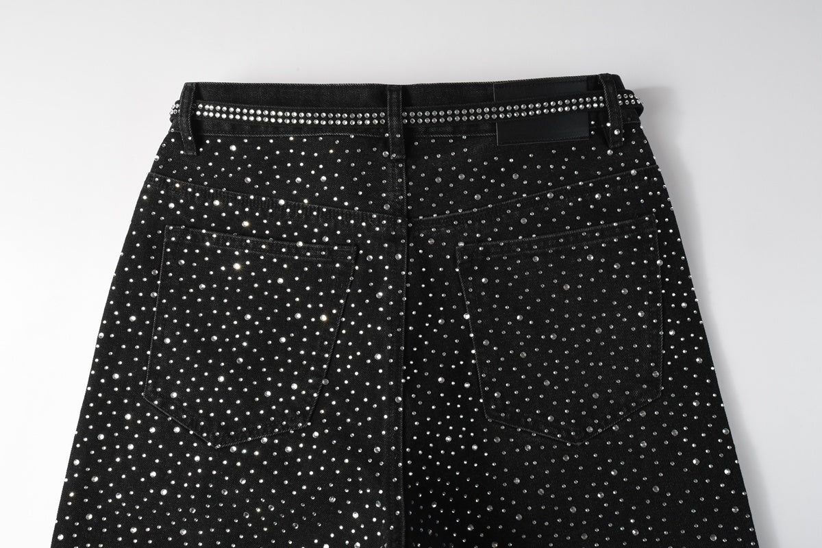 AM-Men's short jeans 5095