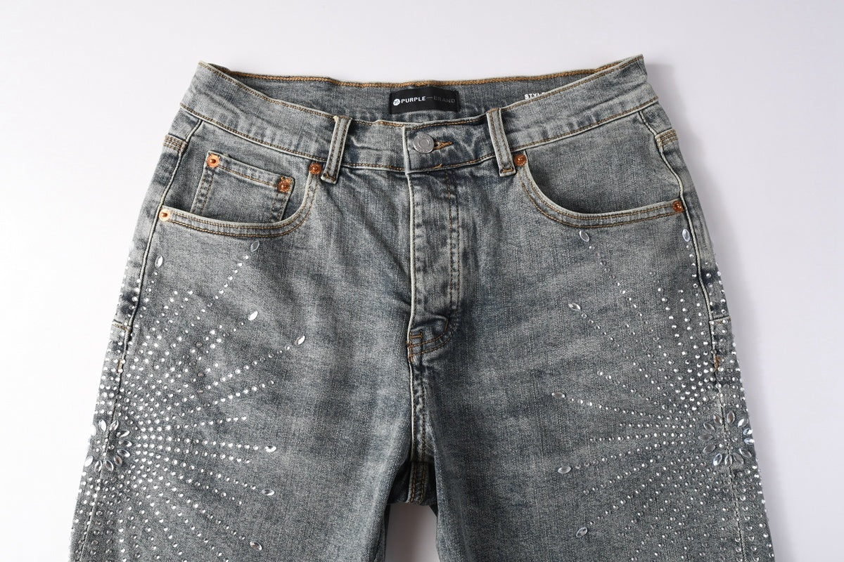 AM-Men's short jeans 5093