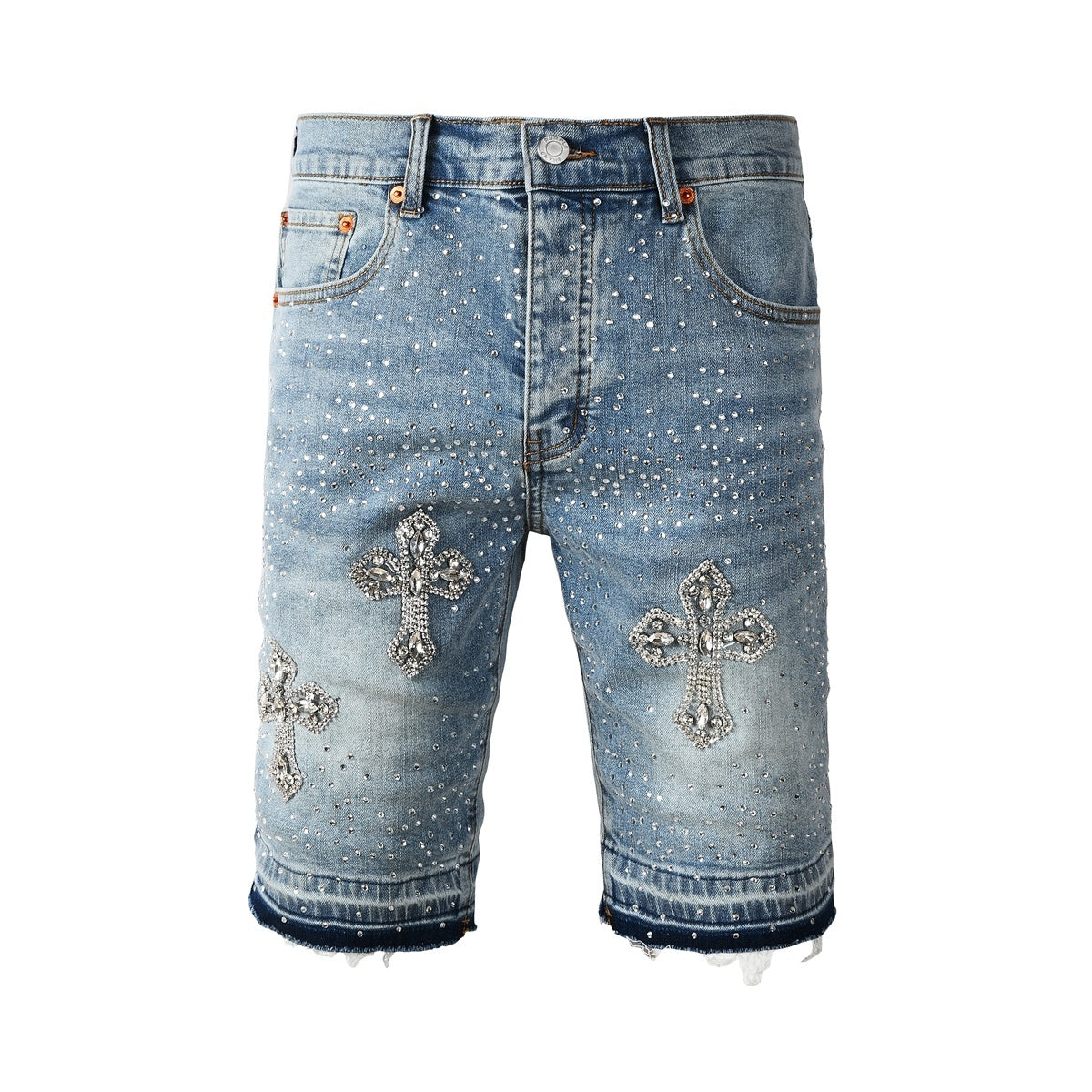 AM-Men's short jeans 5098