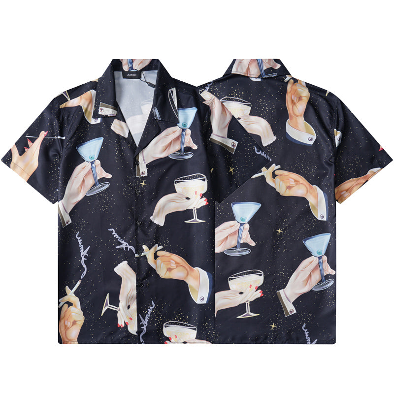AMIRI 2025 Spring and early spring silk shirt