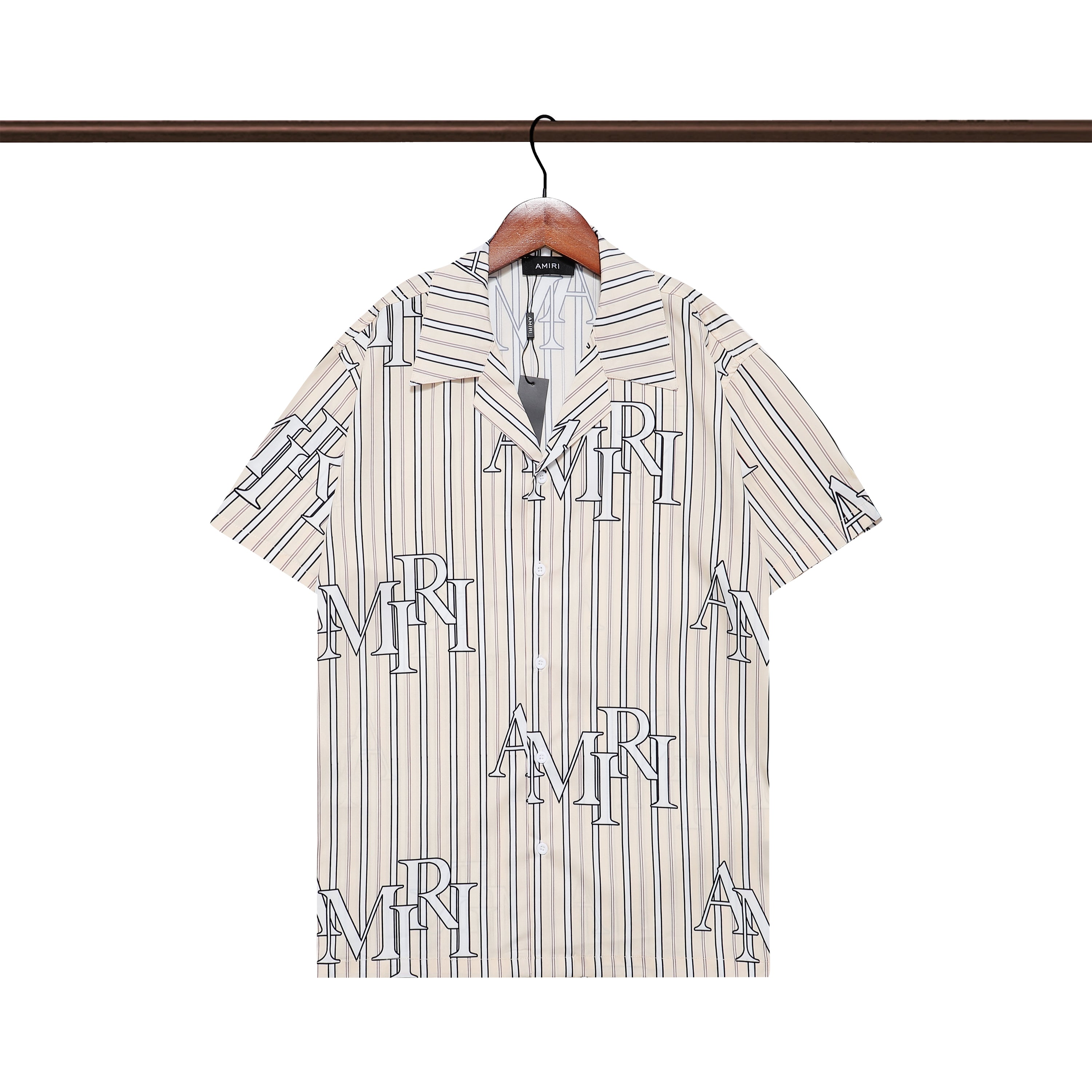 AMIRI 2025 Spring and early spring silk shorts and shirt suit