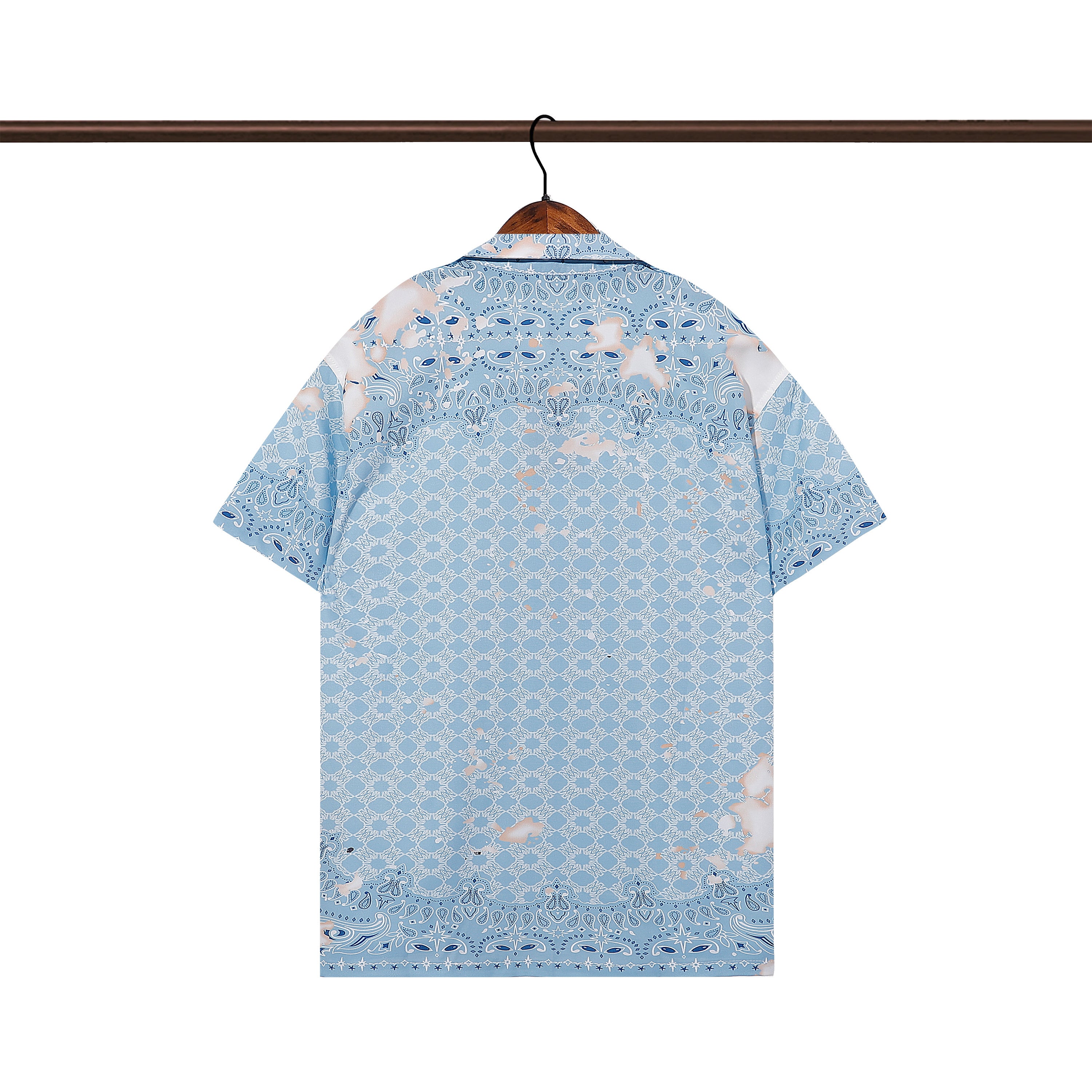 AMIRI 2025 Spring and early spring silk shorts and shirt suit