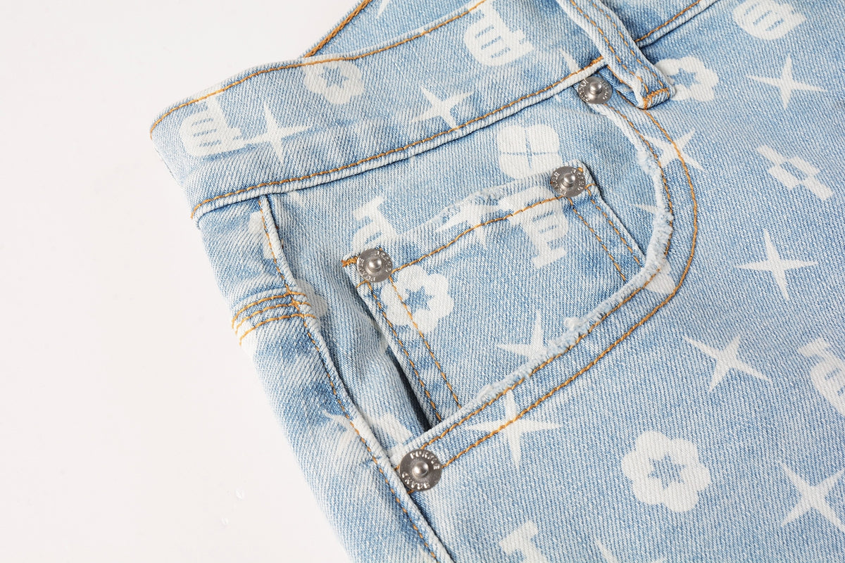 AM-Men's short jeans 5089